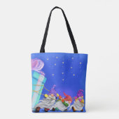 Weihnachtsgnome-Tote-Tasche Tasche (Rückseite)
