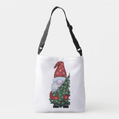 Weihnachtsgnome Tragetaschen Mit Langen Trägern (Rückseite)