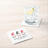 Weihnachtsgnome Untersetzer (Vor Ort)