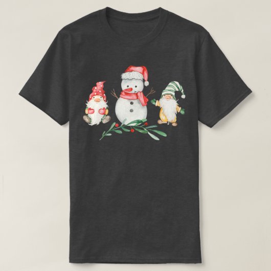Weihnachtsgnomen (18) T-Shirt (Design vorne)
