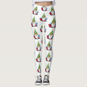 Weihnachtsgnomen mit Leggings
