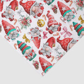 Weihnachtsgnomen, Ornamente Seidenpapier (Ausschnitt)