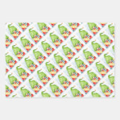 Weihnachtsgnomen Wrapping Paper Sheets Geschenkpapier Set (Vorderseite 3)
