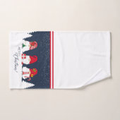 Weihnachtsgnomes Badhandtuch Set (Handtuch)