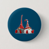 Weihnachtsgnomes Button (Vorderseite)