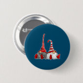 Weihnachtsgnomes Button (Vorne & Hinten)