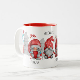 Weihnachtsgnomes Familienfreunde Tasse