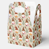 Weihnachtsgnomes Geschenkmuster Geschenkschachtel (Geöffnet)