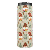 Weihnachtsgnomes Geschenkmuster Thermosbecher (Rückseite)