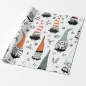 Weihnachtsgnomes Geschenkpapier (Ungerollt)