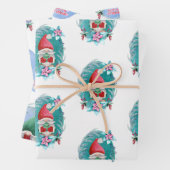 Weihnachtsgnomes Geschenkpapier Set (Beispiel)