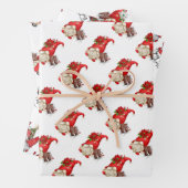 Weihnachtsgnomes Geschenkpapier Set (Beispiel)