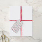 Weihnachtsgnomes-Geschenktag Geschenkanhänger (Mit Garn)