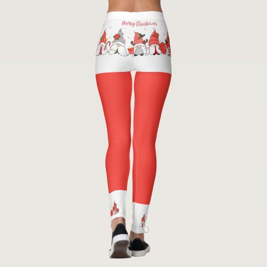 Weihnachtsgnomes Leggings (Rückseite)