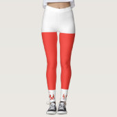 Weihnachtsgnomes Leggings (Vorderseite)