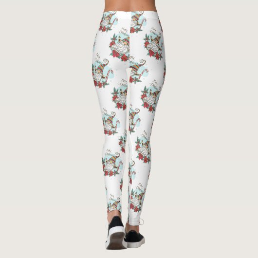 Weihnachtsgnomes Leggings (Rückseite)