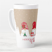 Weihnachtsgnomes Milchtasse (Linke Ecke)