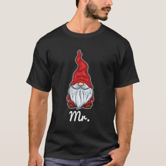 Weihnachtsgnomes Mr Couple Matching Outfit Xmas Gi T-Shirt