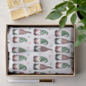 Weihnachtsgnomes Muster Seidenpapier (Geschenk)