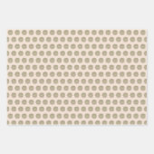 Weihnachtsgnomes Nordic Skandinavier Grüner Tan Geschenkpapier Set (Vorderseite 2)