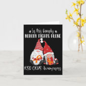 Weihnachtsgnomes Rsd Crps Bewusstsein Karte (Gelbe Blume)