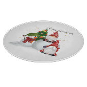 Weihnachtsgnomes Schneidebrett (Ecke)