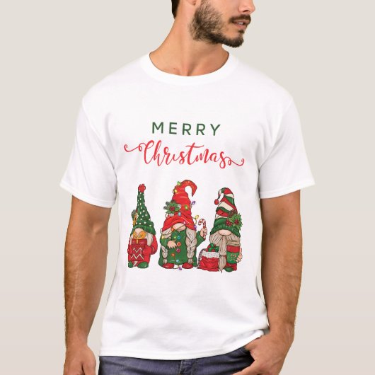 Weihnachtsgnomes T-Shirt (Vorderseite)