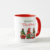 Weihnachtsgnomes Tasse (VorderseiteRechts)