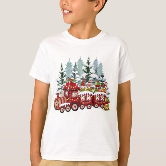 Weihnachtsgnotenzug T-Shirt (Vorderseite)