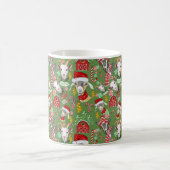 Weihnachtsgoaten Candy and Jingle Bells GetYerGoat Kaffeetasse (Mittel)