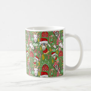 Weihnachtsgoaten Candy and Jingle Bells GetYerGoat Kaffeetasse