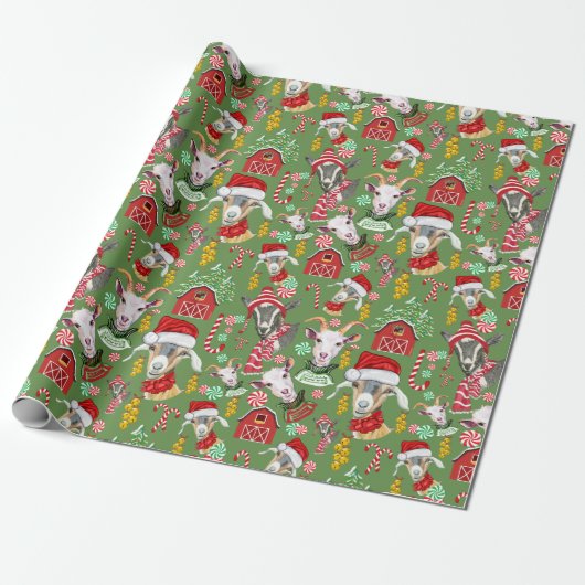 WeihnachtsgoATS Geschenkgutschrift ändern Hintergr Geschenkpapier (Ungerollt)