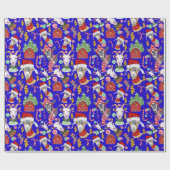 WeihnachtsgoATS Geschenkgutschrift ändern Hintergr Geschenkpapier (Flach)