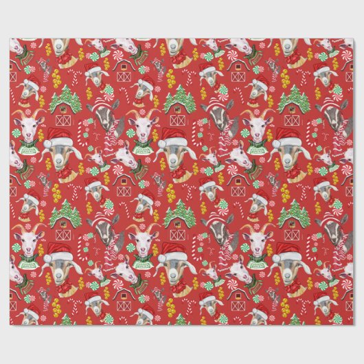 WeihnachtsgoATS Geschenkgutschrift ändern Hintergr Geschenkpapier (Flach)