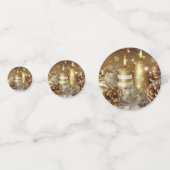 WeihnachtsGold Konfetti (Vorderseiten)