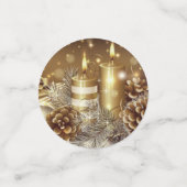 WeihnachtsGold Konfetti (Klein Vorderseite)