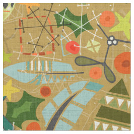 Weihnachtsgold Stoff