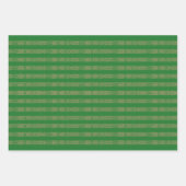 Weihnachtsgold und antikes antikes Spitzenmuster Geschenkpapier Set (Vorderseite 2)