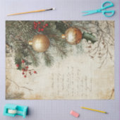 Weihnachtsgoldbällchen Seidenpapier (Basteln)