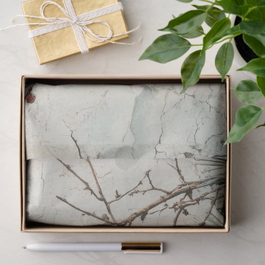 Weihnachtsgoldbäume Seidenpapier (Geschenk)