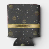 Weihnachtsgolden Dosenkühler (Rückseite)