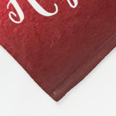 Weihnachtsgolden retriever-Hund schlafend unter Fleecedecke (Ecke)