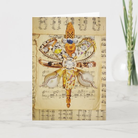 Weihnachtsgoldsternsache Feiertagskarte (Vorderseite)