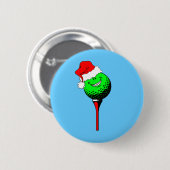Weihnachtsgolf Button (Vorne & Hinten)