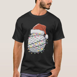 Weihnachtsgolf Humor Weihnachten Golfer Frauen Män T-Shirt