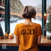 Weihnachtsgolf-Ornament Klassiker T-Shirt