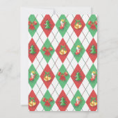 WeihnachtsGolf-Party Einladung (Rückseite)