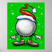 WeihnachtsGolf Poster (Vorne)