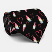 Weihnachtsgome in Liebe Wasserfarbe Handgemalt Krawatte (Gerollt)