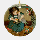 Weihnachtsgoodies Keramikornament (Hinten)